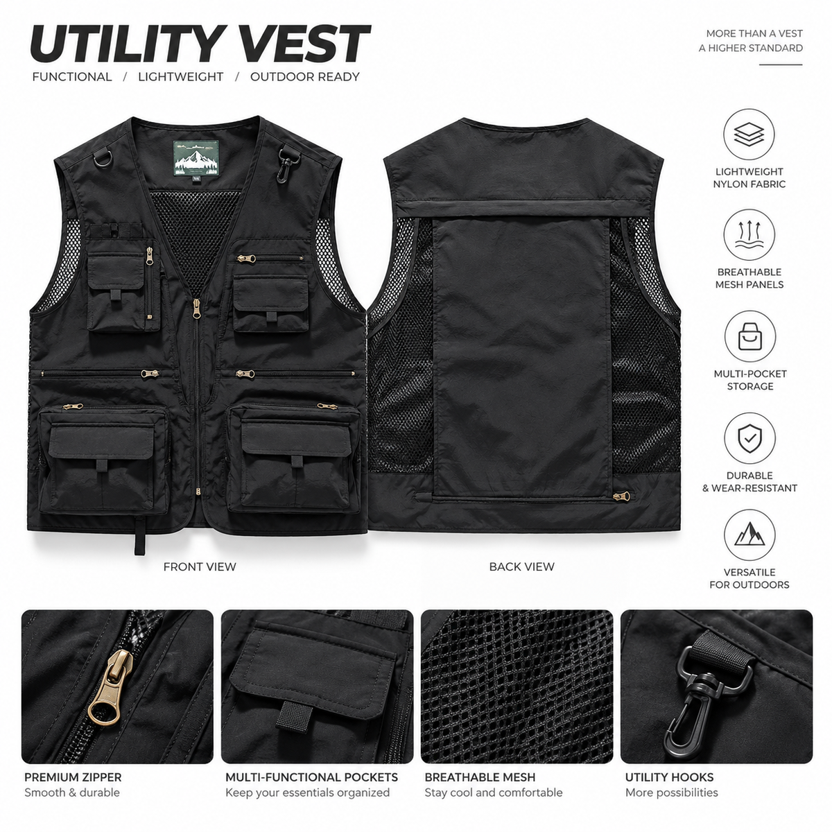 Monna™ TrailGuard Multi-Pocket Vest